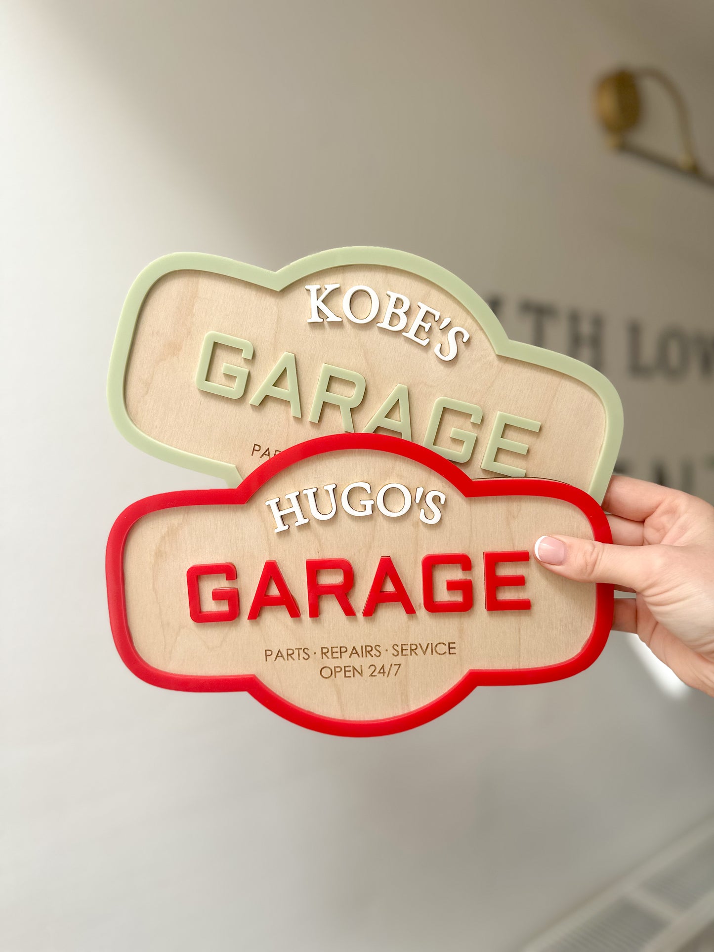 Personalised Garage Sign
