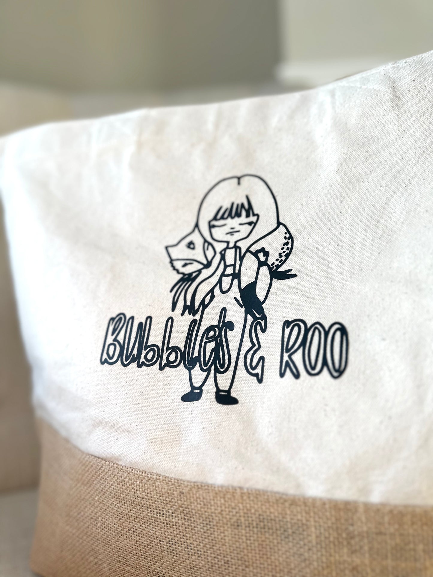 Your Logo on a Tote Bag ( Please read description )