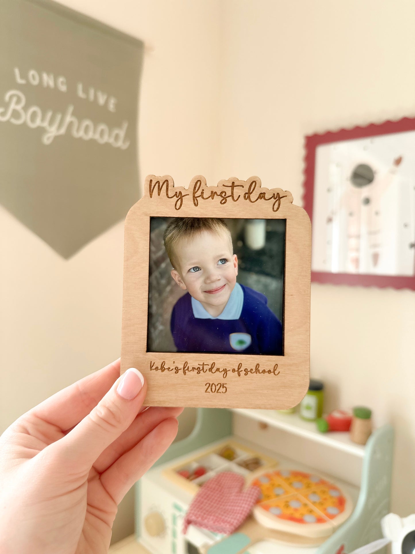 Personalised First Day of School Magnet