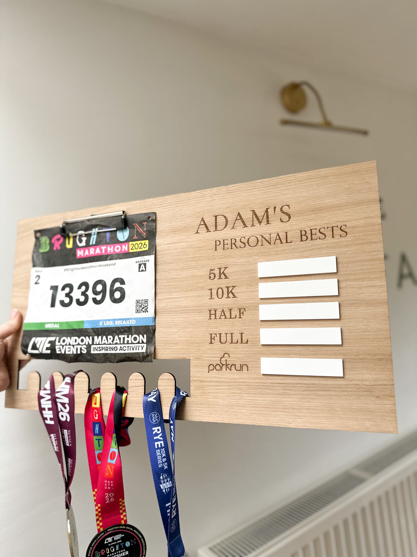 Personalised Personal Best Running Board