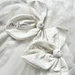 Personalised White Bow Veil