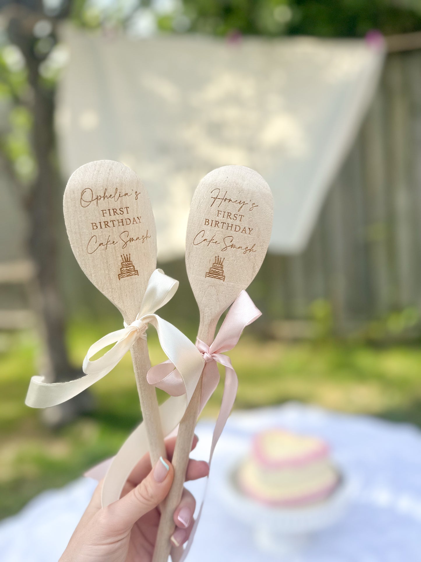 Personalised First Birthday Cake Smash Spoon