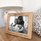 Engraved Handwritten Wood Effect Frame