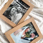 Personalised Engraved Engagement Wood Effect Frame