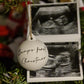 Decorative White Ceramic Keepsake Baubles