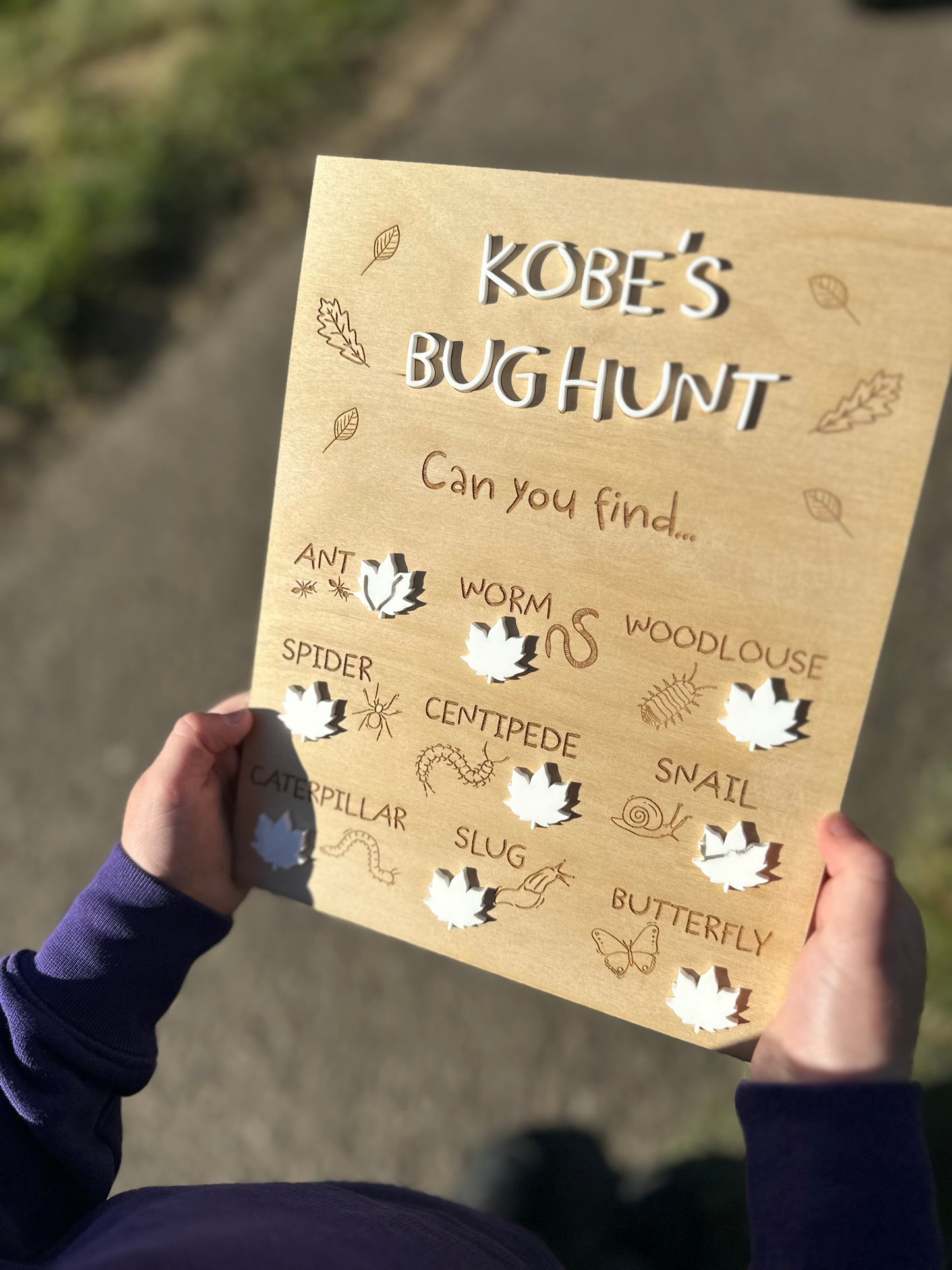 Personalised Bug Hunt Board