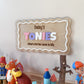 Personalised Tonies Wall Sign
