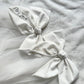 Personalised White Bow Veil