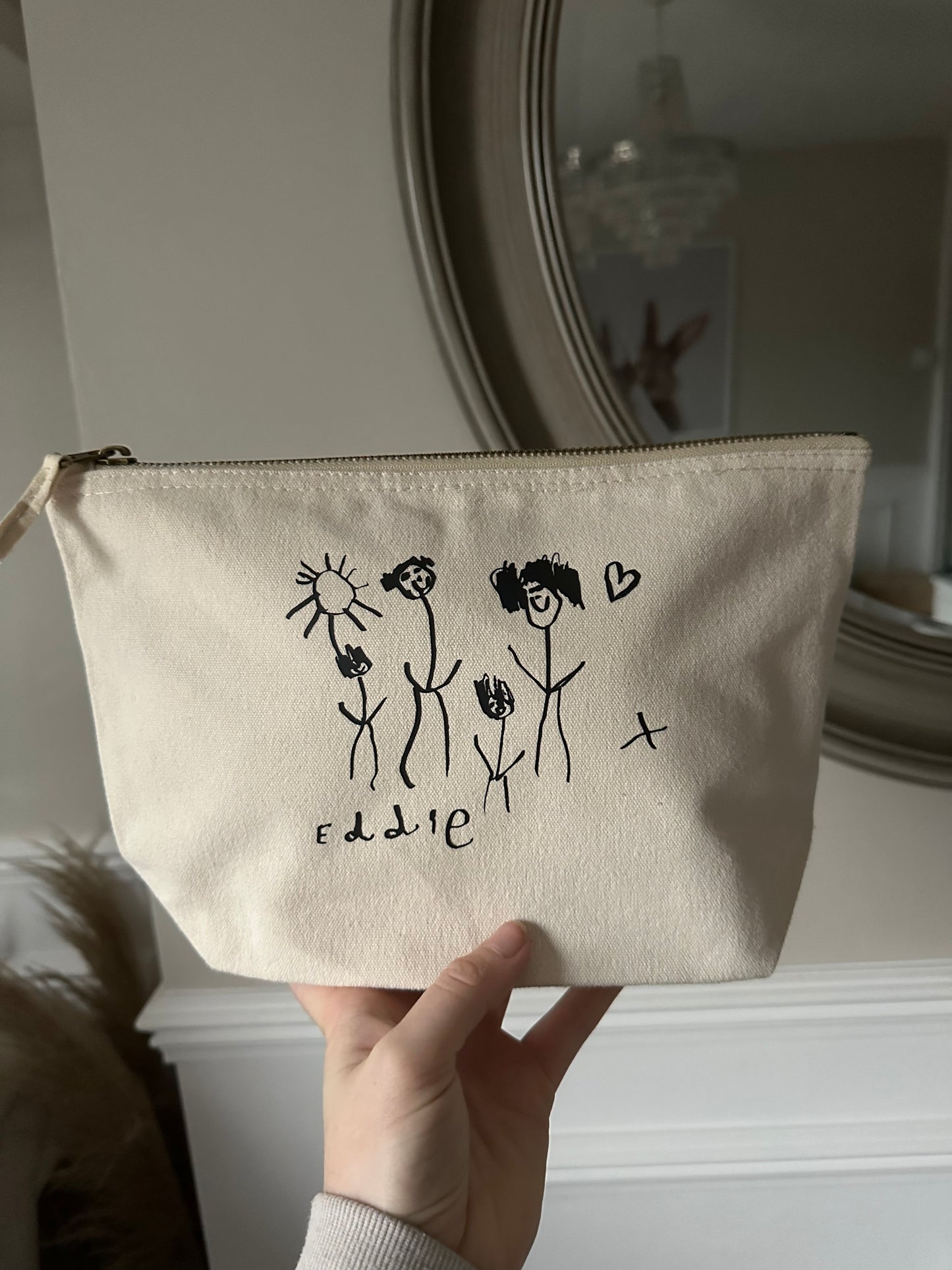 Children's Drawing Zip Storage Organiser.
