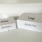 Medium White Magnetic Personalised Gift Boxes