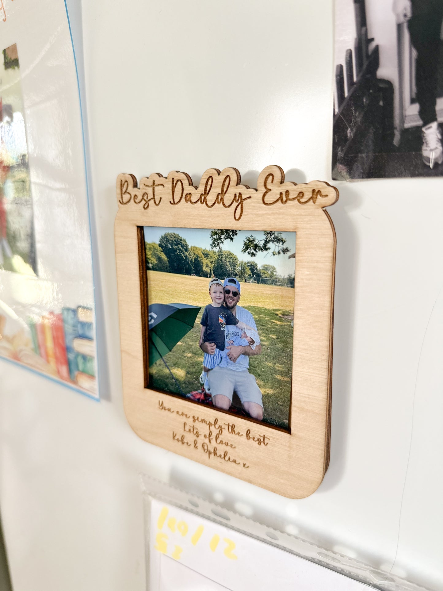 Personalised Fathers Day Magnet/Frames