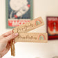 Personalised Rainbow Teacher Bookmark