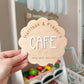 Personalised Cafe Sign