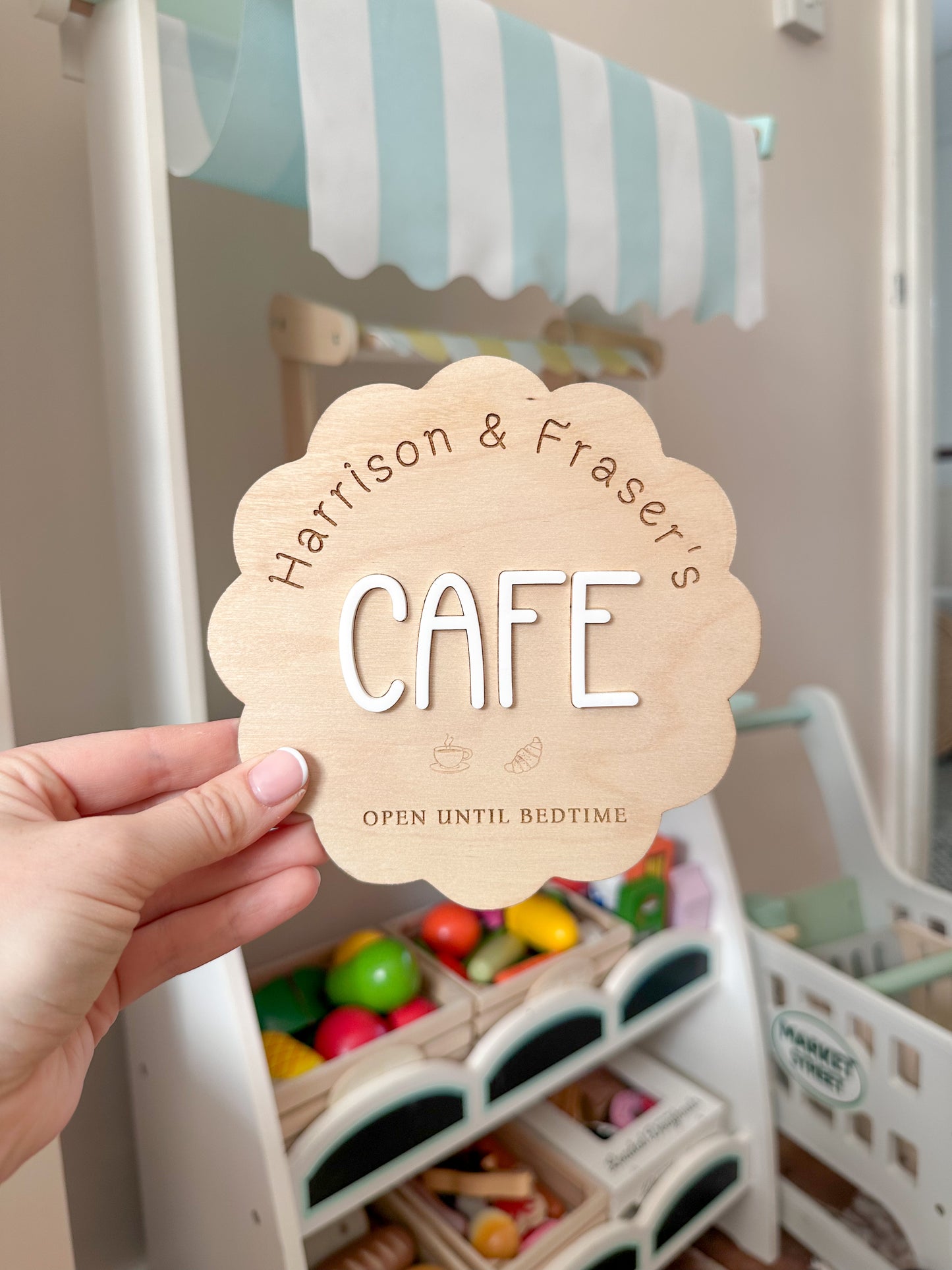 Personalised Cafe Sign