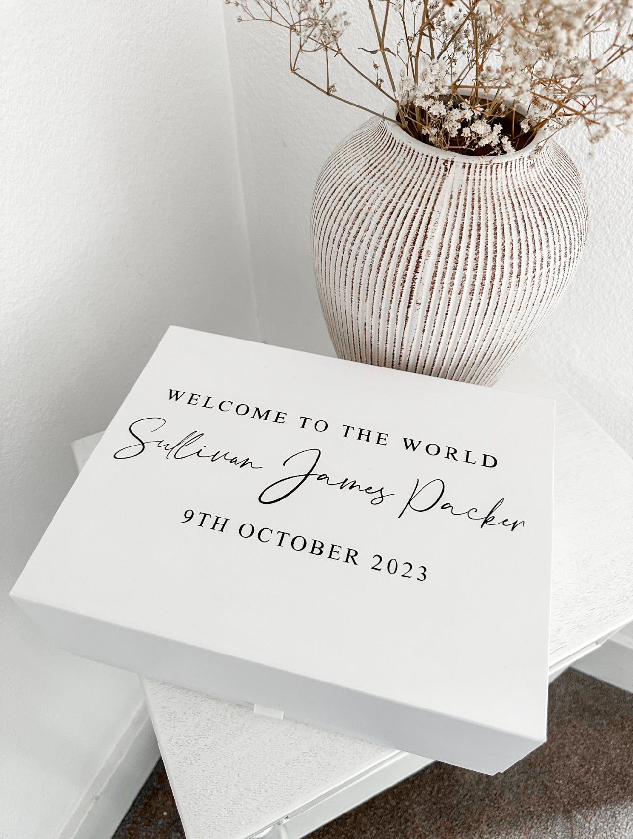 “Welcome To The World” Personalised Gift Box