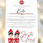 Personalised Naughy Elf Letters
