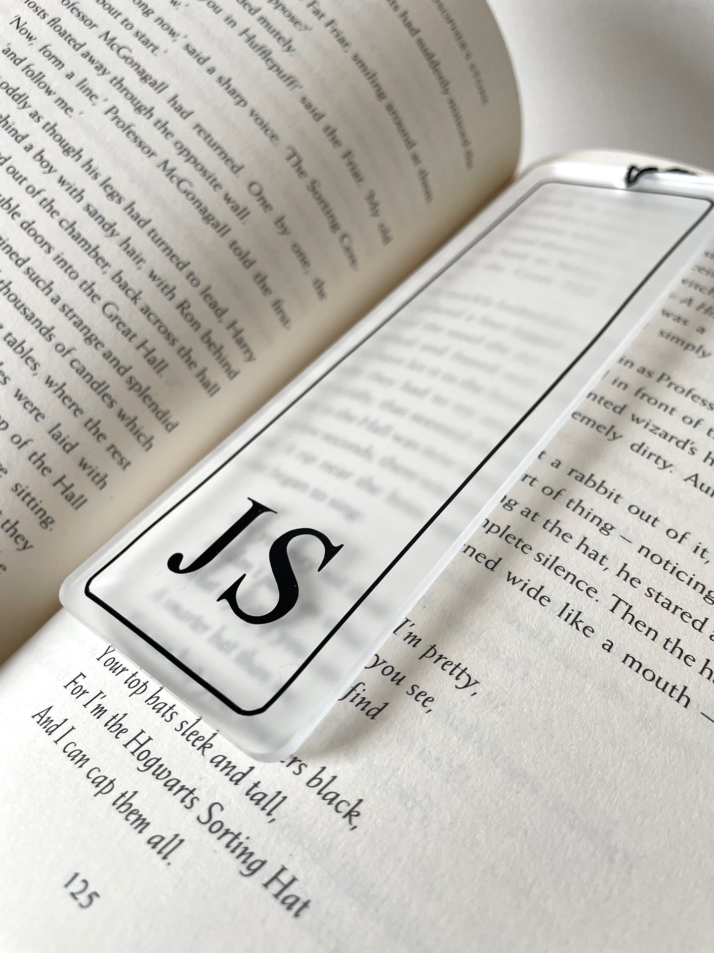 Personalised Bookmarks with Tassel.