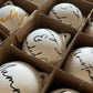 Decorative White Ceramic Keepsake Baubles