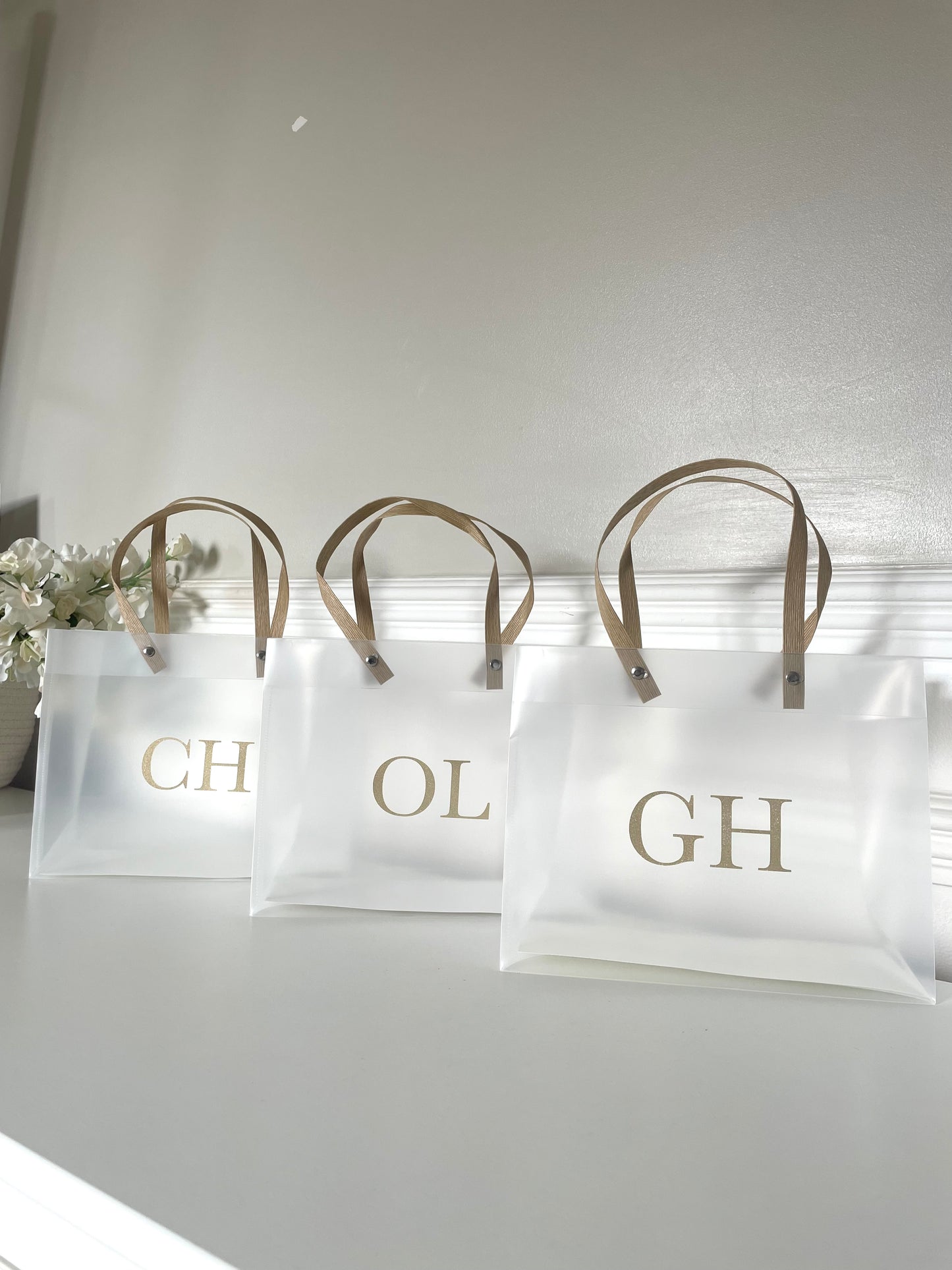 Personalised Frosted Gift Bags