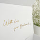 White Magnetic Wedding Gift Box