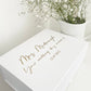 White Magnetic Wedding Gift Box