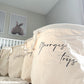 Personalised Canvas Storage Toy Bag **PRE-ORDER**