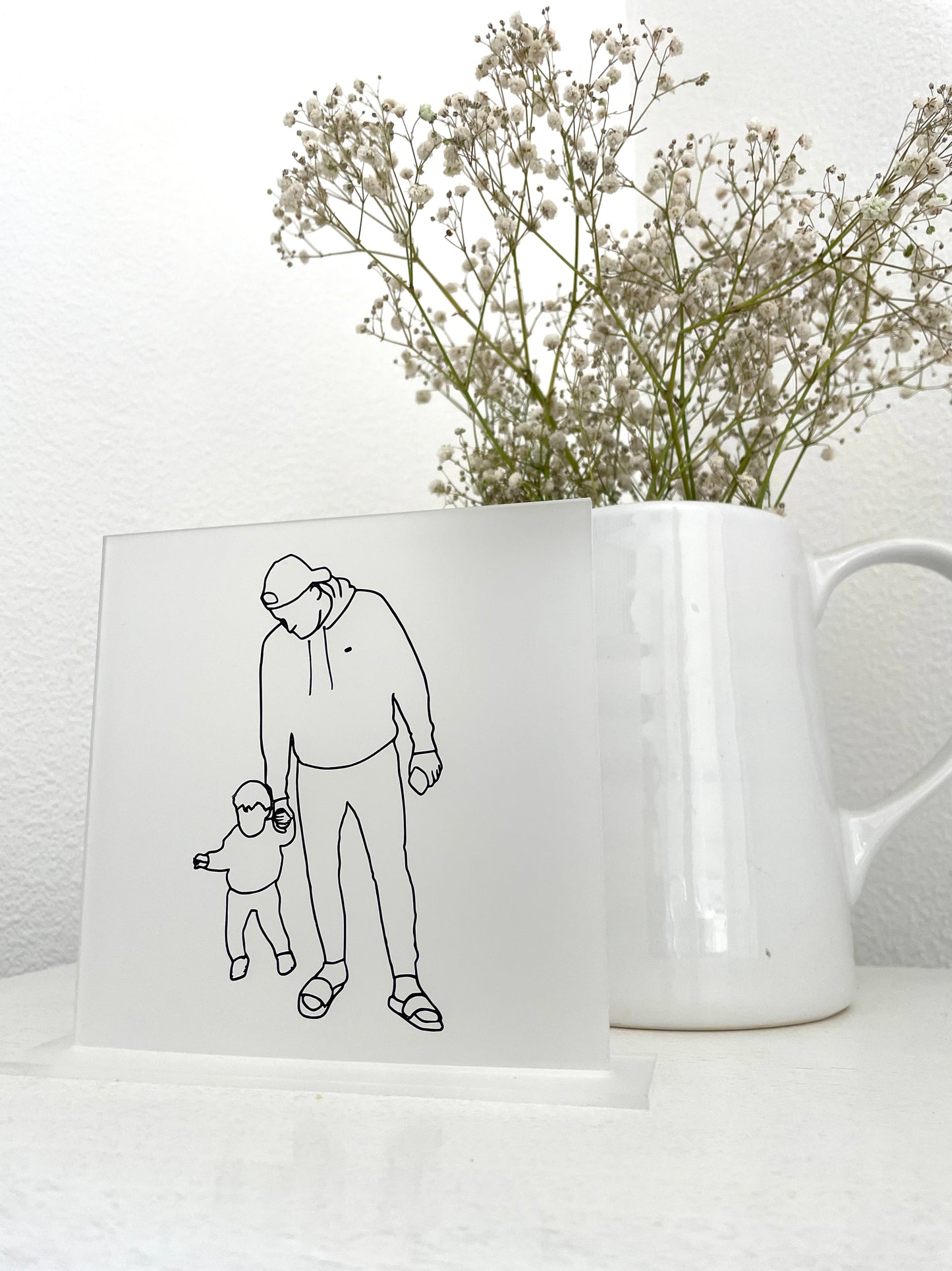 Personalised Silhouette Picture Board