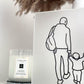 Personalised Silhouette Picture Board