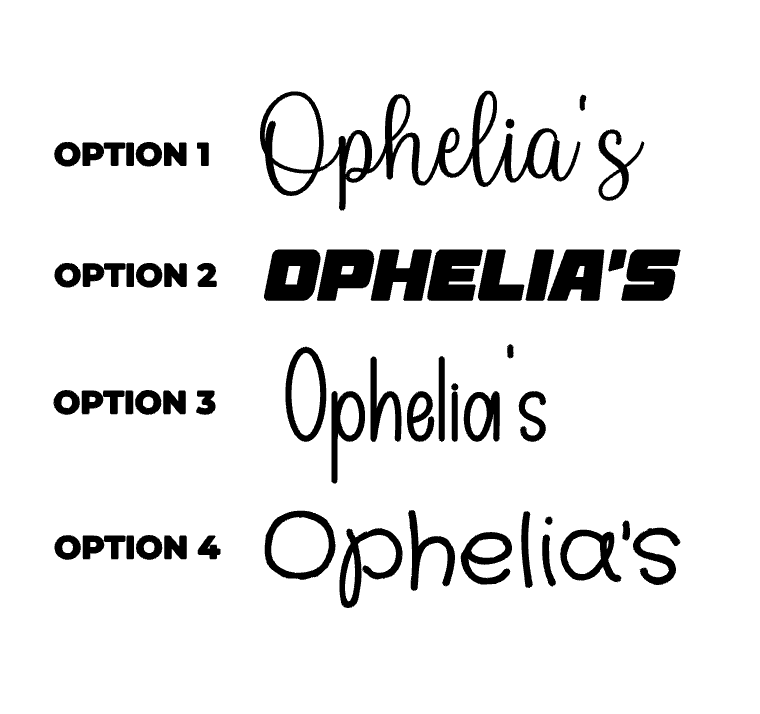 Personalised Room Name Signs