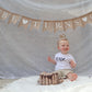 Jute Personalised 15 Flag Bunting.