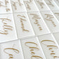 Acrylic Place Settings - Ideal for Weddings, Baby Showers *Sets of 5 - Read Description*