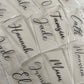 Acrylic Place Settings - Ideal for Weddings, Baby Showers *Sets of 5 - Read Description*