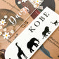 Personalised Children's Mini Bookmark with Tassel